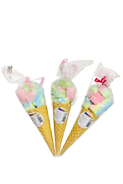 şekeyci Monymoo Külah Marshmallow 50gr 12'li - 2