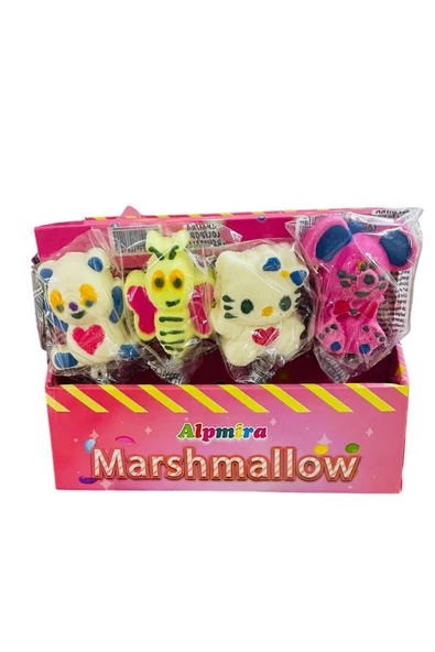 şekeyci Marshmallow Lolipop 50 gr 16 Adet