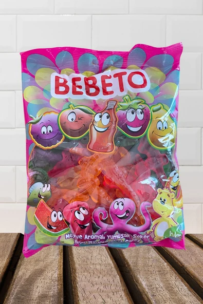 BEBETO Renkli Timsah Jelibon 1 Kg