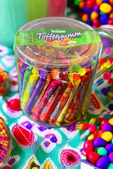 TOFFEEYUMM Toffeyumm Yumiyum Stick Şeker 120 Adet