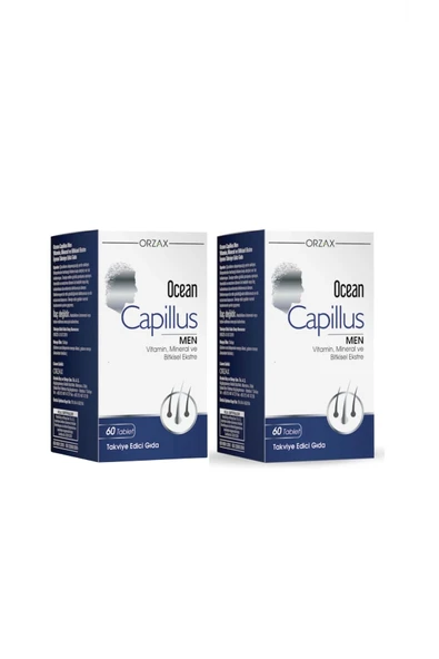 Orzax Capillus Men 60 Tablet 2 Adet