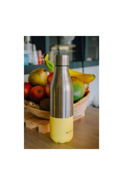 Les Artistes Paris Isı Yalıtımlı Çelik Termos 500ml Split Pink  Pembe 500 ML - 4