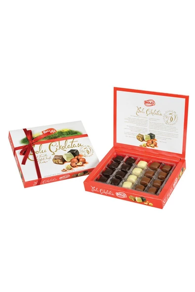 şekeyci Bolçi Fındıklı Karışık Bolu Çikolatası 160 gr