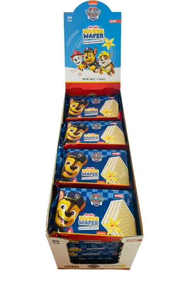 şekeyci Kandiz Paw Patrol Gofret 40gr 24 lü