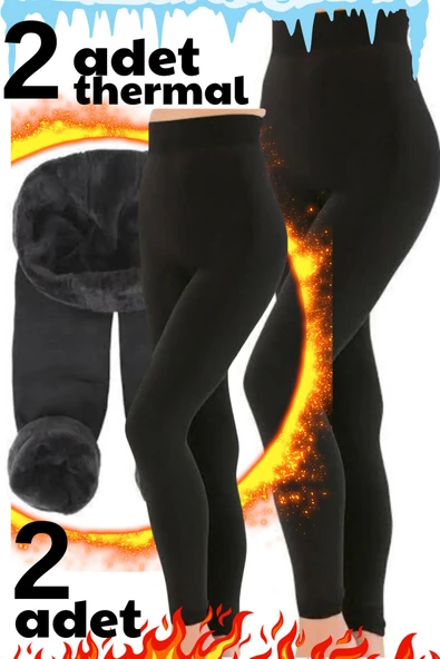 Termal Çorap Tayt 2 Adet Ultra Isı zarif Görünüm Sağlar