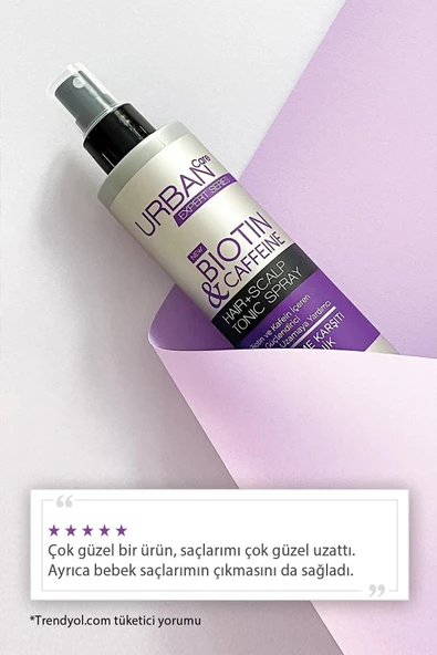 Urban Care Expert Biotin & Caffeine Saç Bakım Toniği 200 ml - 4