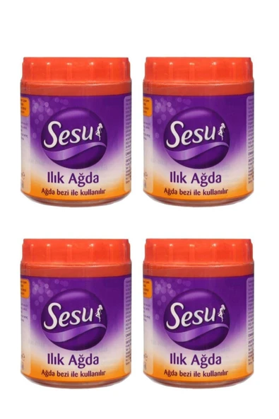 Sesu Ilık Ağda 250 gr Turuncu X 4 Adet