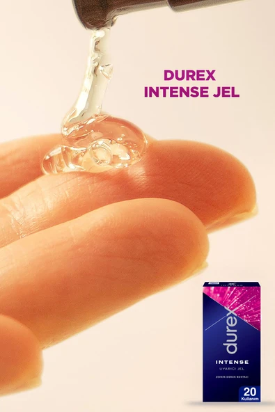 Durex Intense Uyarıcı Jel 10 ml (20 Kullanım) - Resim 8