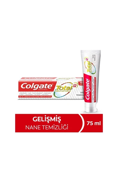 Colgate Total Diş Macunu 75ml Gelişmiş Nane Temizliiği