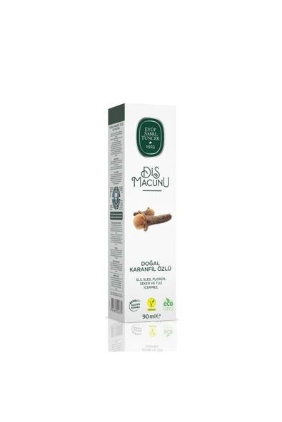 Eyüp Sabri Tuncer Doğal Karanfil Özlü Diş Macunu 90 ml - 3