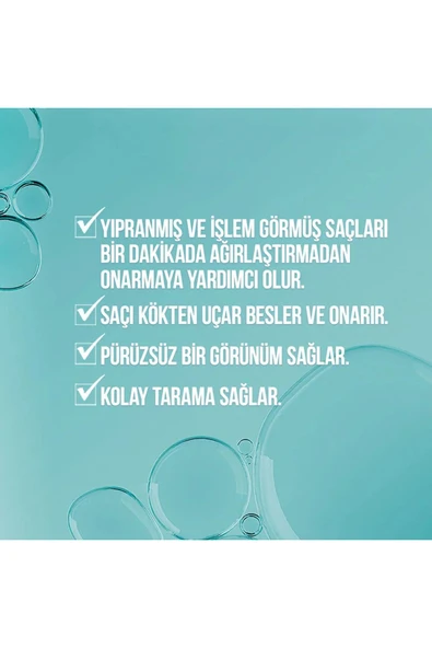 Restorex Keratin & Argan Onarıcı Saç Bakım Kremi 250 ml + Sıvı Saç Bakım Kremi 200 ml - 4