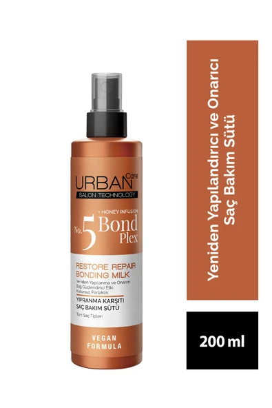 Urban Care No.5 Bond Plex Restore Repair Yıpranma Karşıtı Saç Bakım Sütü-200 ml-vegan