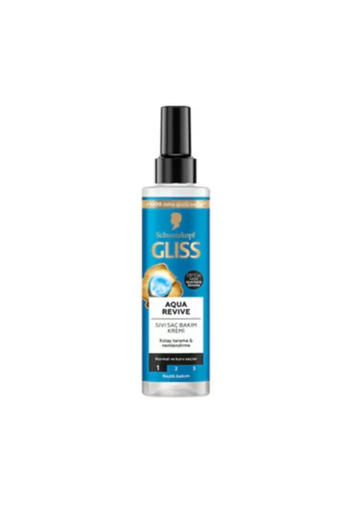 Gliss Aqua Revive Nemlendirici Sıvı Saç Kremi 200 ml