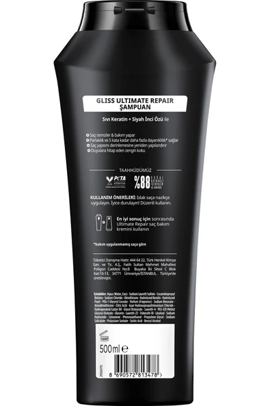 Gliss Ultimate Repair Şampuan 400 ML - 3