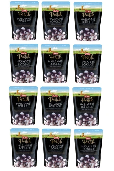 Duru Pratik Haşlanmış Börülce 400 Gr X 12 Adet