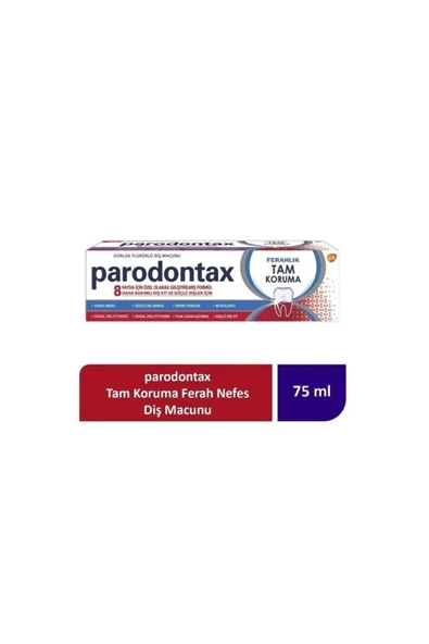 Parodontax Ferahlık Tam Koruma 75 ml 8681291004698 x 2 Adet