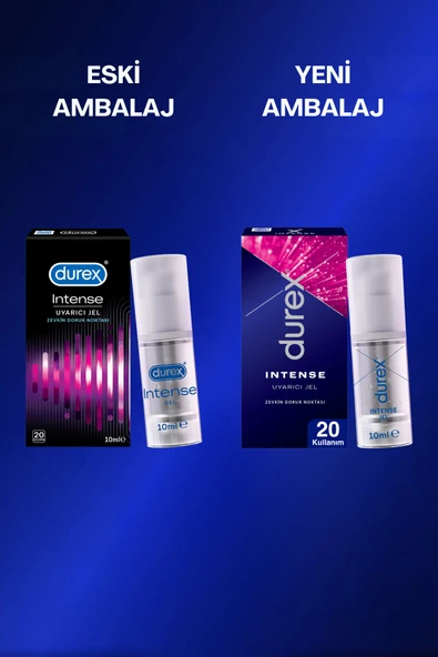 Durex Intense Uyarıcı Jel 10 ml (20 Kullanım) - Resim 4
