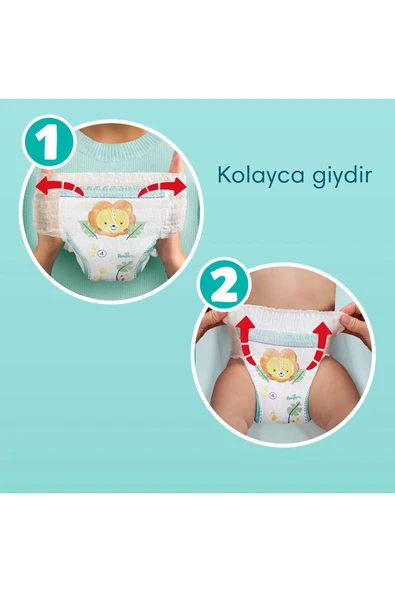 Prima Aktif Bebek Külot Bez 4 Beden 9-15 Kg 25 Adet - 4