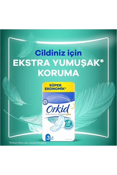 Orkid Ekstra Hassas Koruma - GECE - Süper Ekonomik - 24 - Resim 3