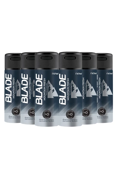 Blade Mountain Fresh Erkek Deodorant 6x150ml