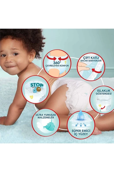 Prima Külot Bebek Bezi Premium Care 5 Beden 34 Lü - Resim 4