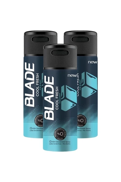 Blade Deodorant Cool Fresh Ice Mınt 150 Ml*3 Adet ürün görseli 1