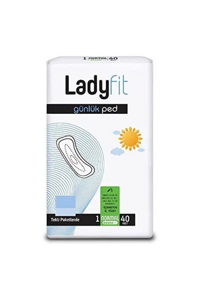 Lady Fit Ladyfit Günlük Ped Süper Normal 40 Ped