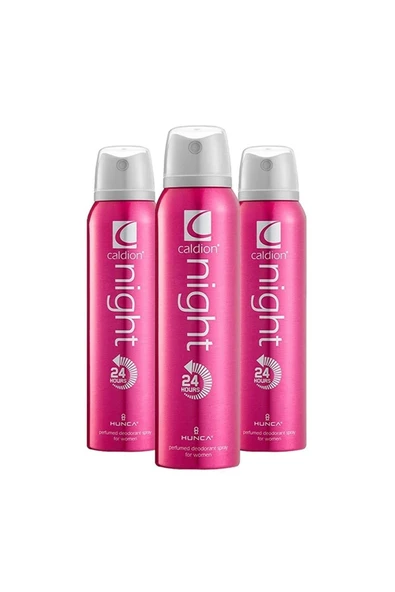Caldion Night Deodorant Kadın 150 ml X 3 Adet ürün görseli