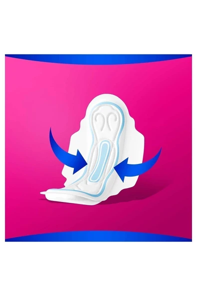 Orkid Maxi Hijyenik Ped Uzun Süper Ekonomik Paket 28 Ped - Resim 4