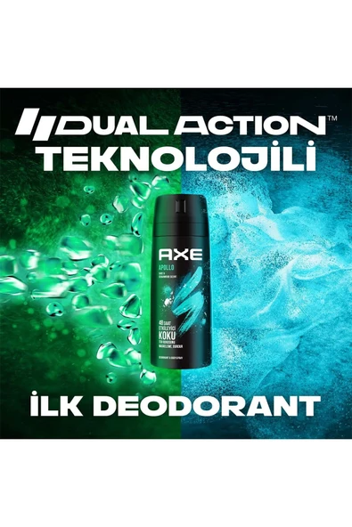 Axe Erkek Deodorant Sprey Apollo 150 ml - 6