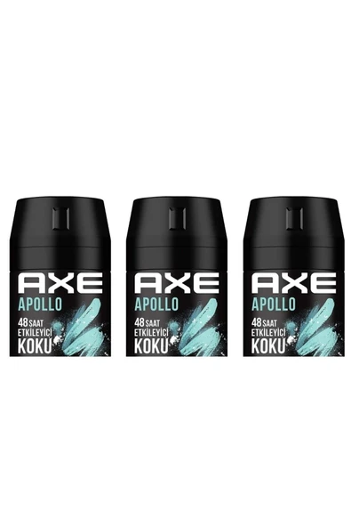 Axe Erkek Deodorant Sprey Apollo 150 ml 8690637981531 3 Adet