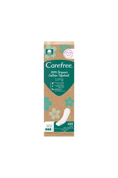 Carefree O.b Günlük Ped Organic Cotton Topsheet Uzun 24 Adet