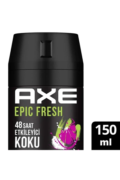 Axe Erkek Deodorant & Bodyspray Epic Fresh 48 Saat Etkileyici Koku 150 ML (3 Adet) - 6
