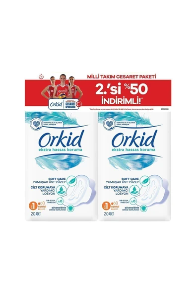 Orkid Ekstra Hassas Cesaret Paketi Normal 40'li - 2