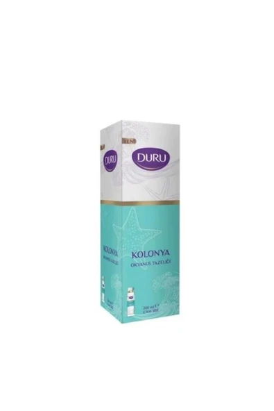 Duru Okyanus Tazeliği Kolonya Cam Şişe 200 ml