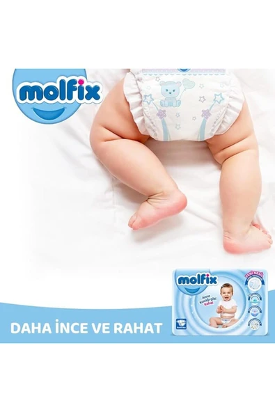 Molfix Bebek Bezi 3 Beden Midi Dev Ekonomik Paket 68 Adet - 5