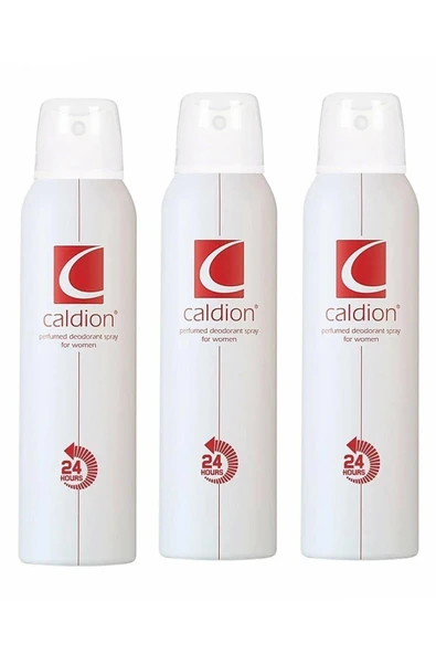 Caldion Women Deodorant 150 ml X 3 Adet