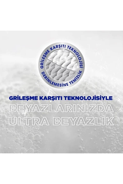 Rinso Beyaz Sirke Ve Çamaşır Sodası Beyazlar Için Toz Deterjan 10 Kg X1 - 4