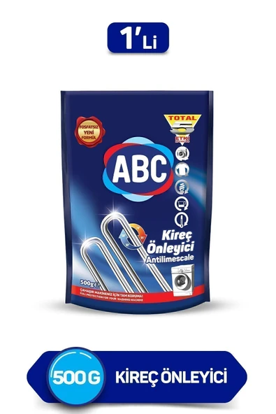 ABC Kireç Önleyici (ANTİLİMESCALE) Makineniz Için Tam Koruma - 500 gr