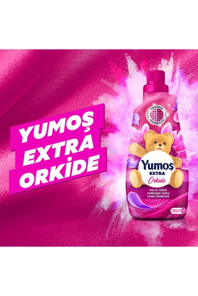 Yumoş Extra Konsantre Çamaşır Yumuşatıcısı Orkide 1440 ml 60 Yıkama 2 Adet - 5