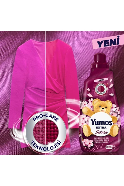 Unilever Yumoş Extra Sakura 1440 Ml - 2