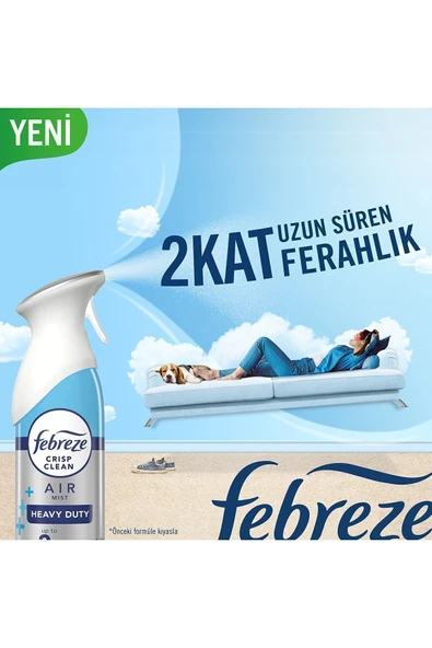 Febreze Hava Ferahlatıcı Sprey Oda Kokusu Ağır Kokular 185 ml - 3
