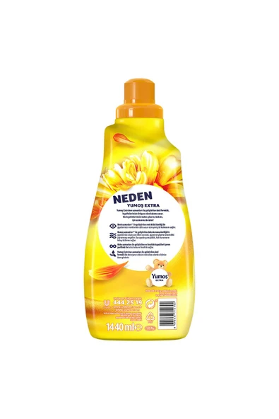 Yumoş Extra Konsantre Çamaşır Yumuşatıcısı Hanımeli 1440 ml 60 Yıkama 4 Adet - 2