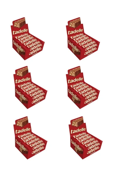 Tadelle Fındıklı Sütlü Çikolata 30 Gr X 20' Li - 6 Paket