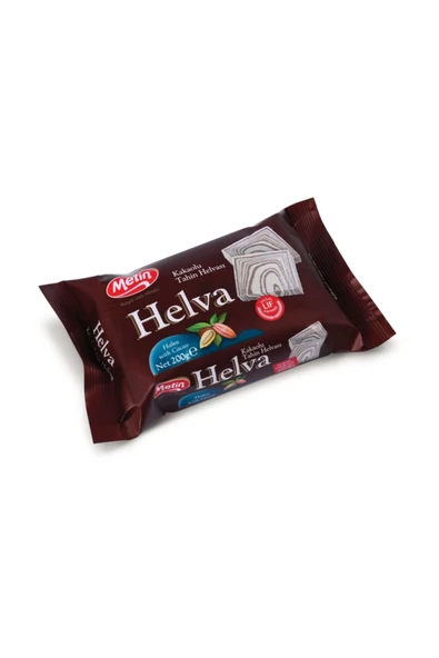 METIN 200 Gr  Paket Kakaolu Helva
