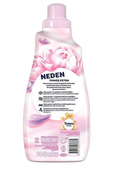 Yumoş Extra Konsantre Çamaşır Yumuşatıcısı Şakayık 1440ml 2 Adet - 2