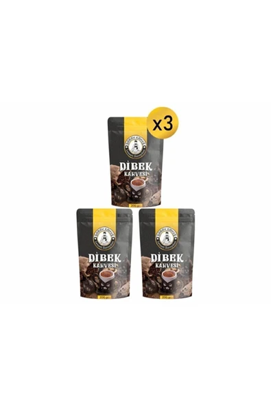 SARAY KAHVE Saray Dibek Kahve 200 Gr X 3 Set Suha Depo