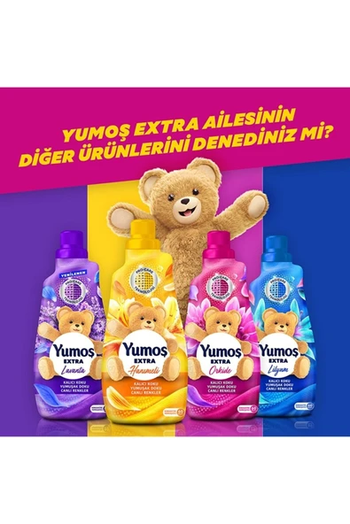 Yumoş Extra Çamaşır Yumuşatıcısı Amber 1440 Ml 2 Adet - 8