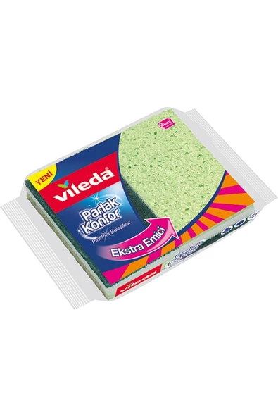 Vileda Viscose Düz Sünger 2'li