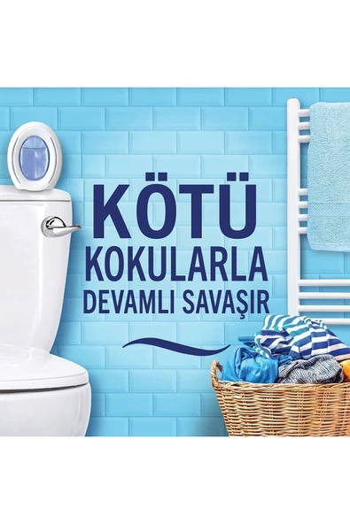 Febreze Hava Ferahlatıcı Banyo  Oda Kokusu Temiz Çarşaf Ferahlığı - Resim 4